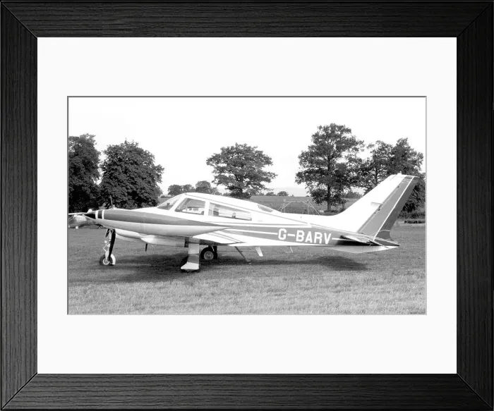 Framed Print : Cessna 310Q G-BARV Framed Print : Cessna 310Q G-BARV