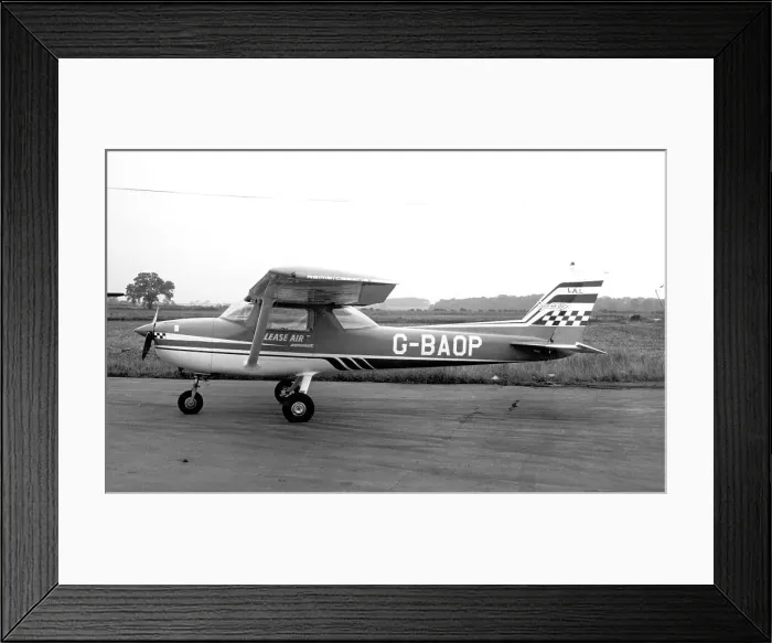 Framed Print : Reims-Cessna FRA150L Aerobat G-BAOP Framed Print : Reims-Cessna FRA150L Aerobat G-BAOP