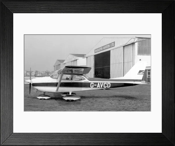 Framed Print : Reims-Cessna F172H Skyhawk G-AVCD Framed Print : Reims-Cessna F172H Skyhawk G-AVCD