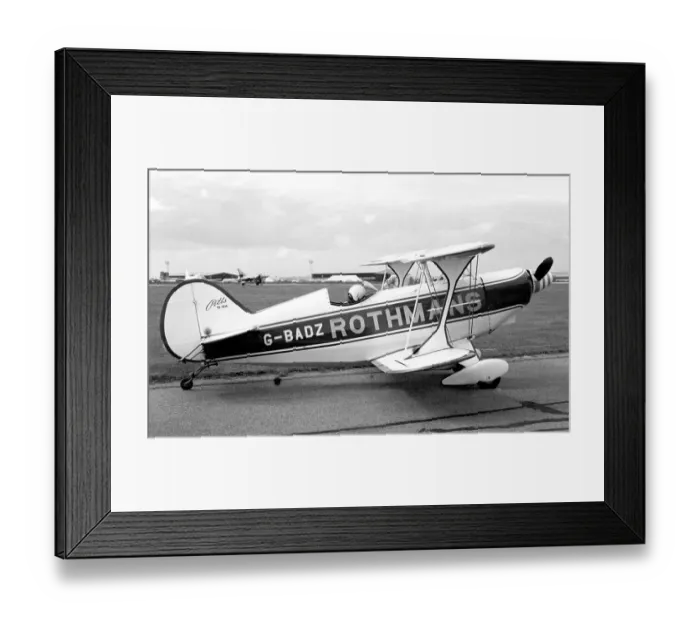 Framed Print : Aerotek Pitts S-2A G-BADZ Framed Print : Aerotek Pitts S-2A G-BADZ