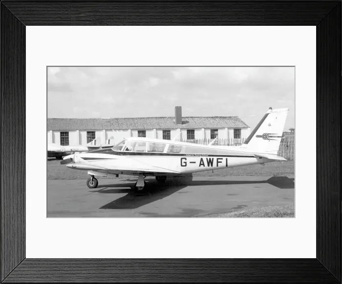 Framed Print : Piper PA-30 Twin Comanche G-AWFI Framed Print : Piper PA-30 Twin Comanche G-AWFI