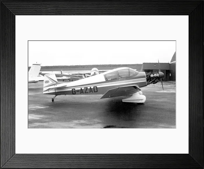 Framed Print : CEA Jodel DR.1050 Sicile G-AZAD Framed Print : CEA Jodel DR.1050 Sicile G-AZAD