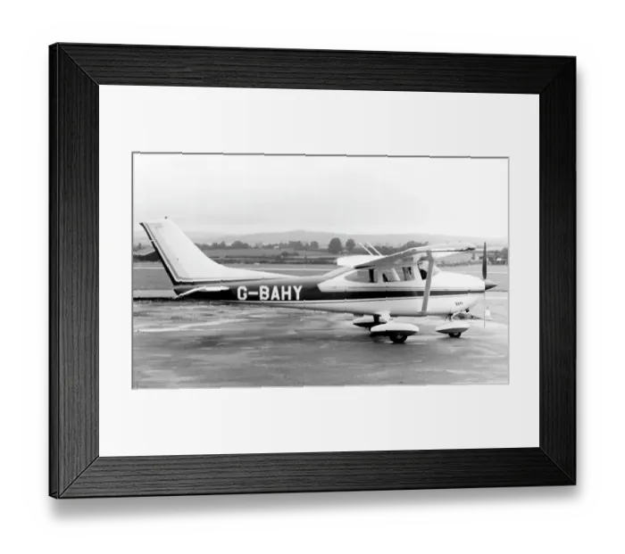 Framed Print : Cessna 182P Skylane G-BAHY Framed Print : Cessna 182P Skylane G-BAHY