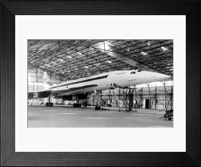 Framed Print : BAC-Aerospatiale Concorde G-BSST Framed Print : BAC-Aerospatiale Concorde G-BSST