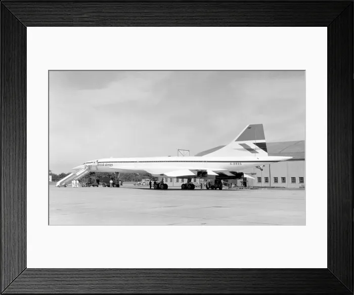 Framed Print : BAC-Aerospatiale Concorde G-BBDG Framed Print : BAC-Aerospatiale Concorde G-BBDG