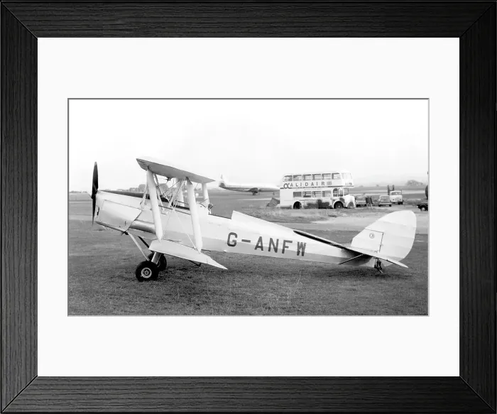 Framed Print : de Havilland DH.82a Tiger Moth G-ANFW Framed Print : de Havilland DH.82a Tiger Moth G-ANFW