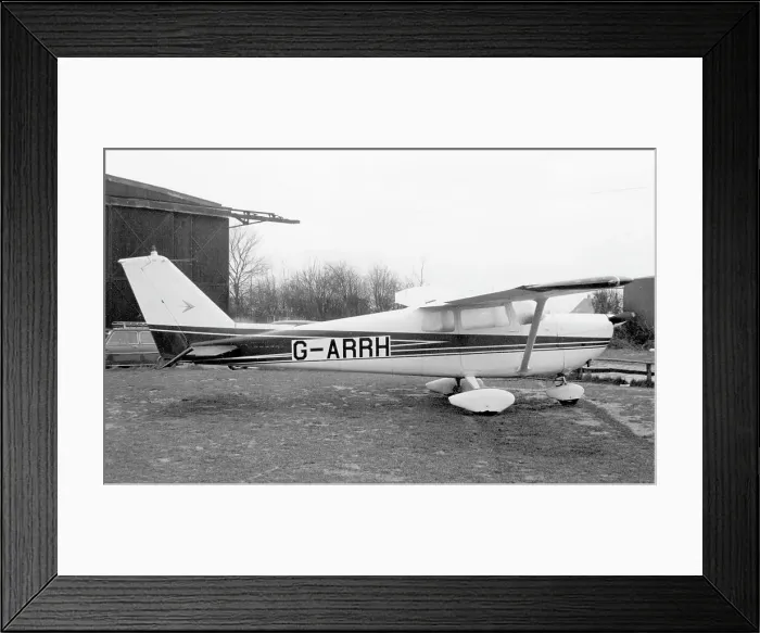 Framed Print : Cessna 175B Skylark G-ARRH Framed Print : Cessna 175B Skylark G-ARRH