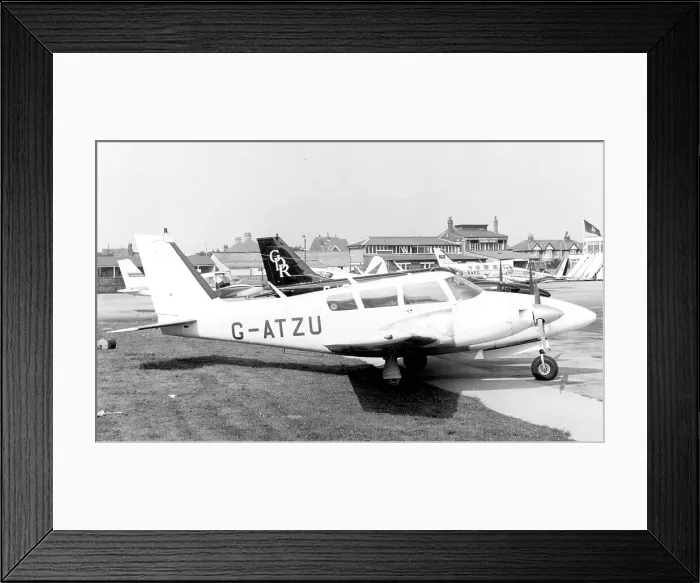 Framed Print : Piper PA-30 Twin Comanche G-ATZU Framed Print : Piper PA-30 Twin Comanche G-ATZU