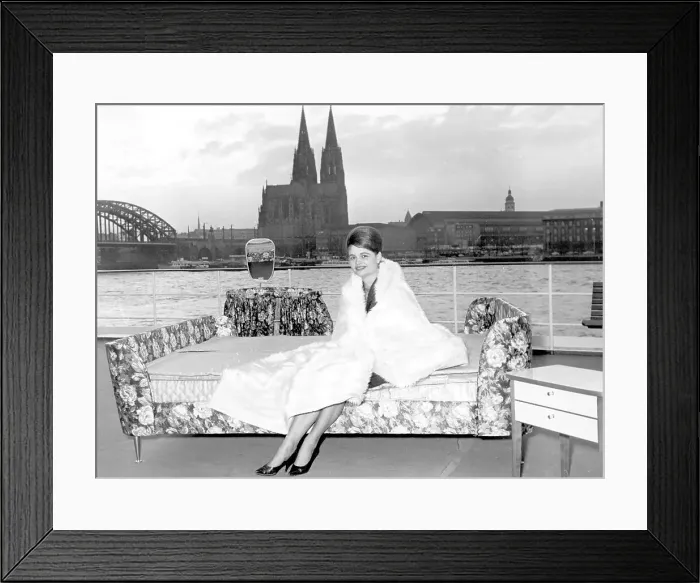Framed Print : 1962 Cologne furniture exhibition Framed Print : 1962 Cologne furniture exhibition