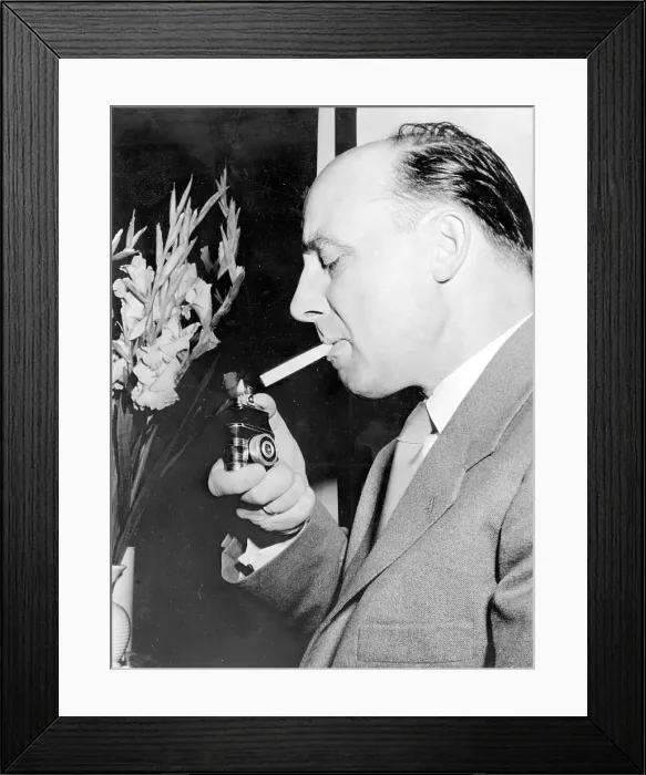 Framed Print : Miniature spy camera incorporated into a cigarette lighter Framed Print : Miniature spy camera incorporated into a cigarette lighter