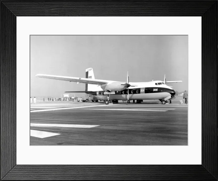 Framed Print : Handley Page Dart-Herald G-AODF Framed Print : Handley Page Dart-Herald G-AODF