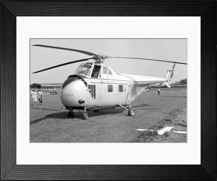 Framed Print : Westland-Sikorsky WS-55 Series I G-AOYB Framed Print : Westland-Sikorsky WS-55 Series I G-AOYB
