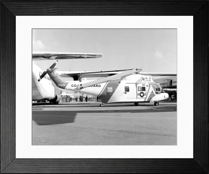 Framed Print : Sikorsky HH-52A Sea Guard 1418 Framed Print : Sikorsky HH-52A Sea Guard 1418