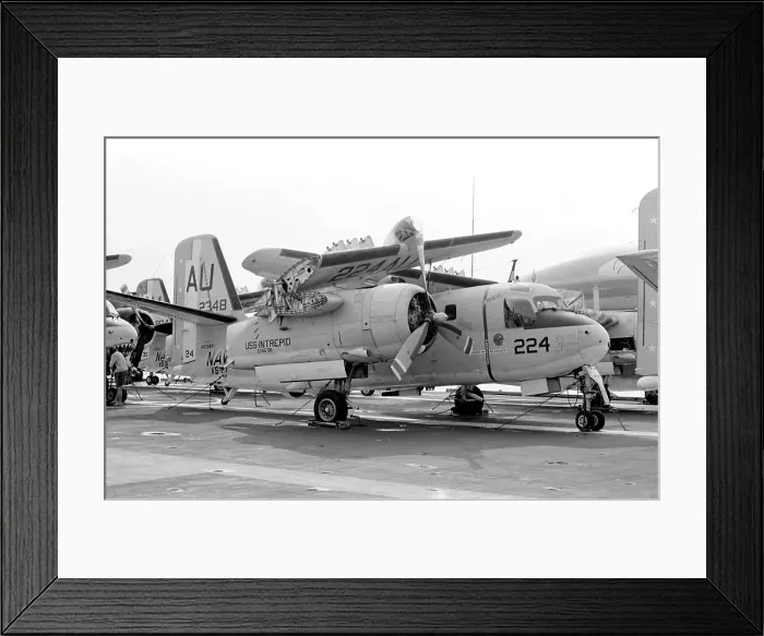 Framed Print : Grumman S-2E Tracker 152348 Framed Print : Grumman S-2E Tracker 152348