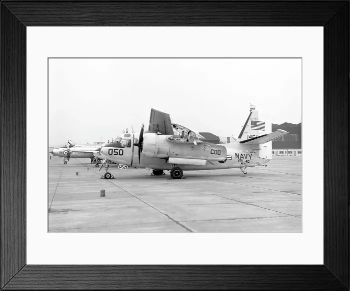 Framed Print : Grumman C-1A Trader 146050 Framed Print : Grumman C-1A Trader 146050