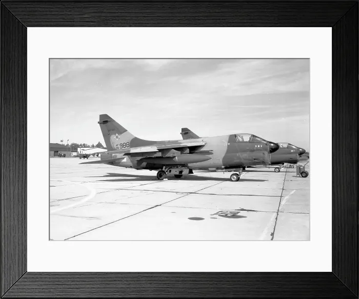 Framed Print : LTV A-7D Corsair II 70-0988 Framed Print : LTV A-7D Corsair II 70-0988