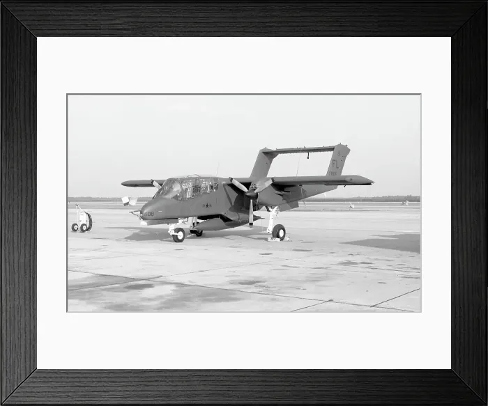 Framed Print : Rockwell OV-10A Bronco 67-14608 Framed Print : Rockwell OV-10A Bronco 67-14608