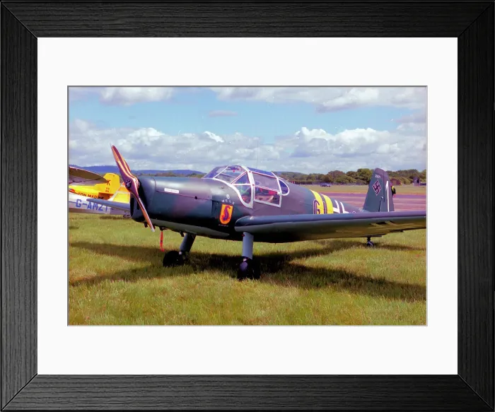 Framed Print : Bucker Bu 181B Bestmann G-GLSU - GL+SU Framed Print : Bucker Bu 181B Bestmann G-GLSU - GL+SU