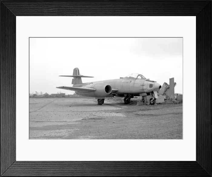 Framed Print : Gloster Meteor F.8 VZ473 Framed Print : Gloster Meteor F.8 VZ473