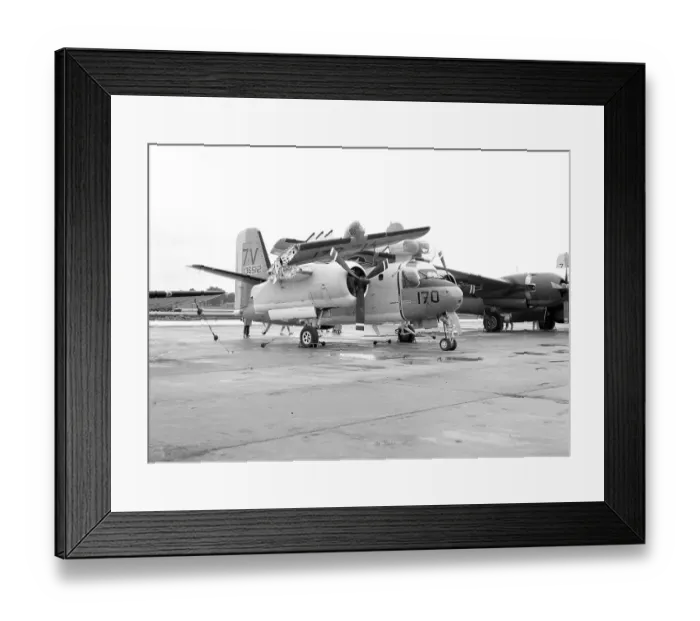 Framed Print : Grumman S-2A Tracker 136512 Framed Print : Grumman S-2A Tracker 136512