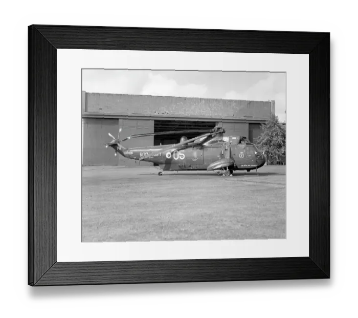 Framed Print : Westland Sea King HAS.2A XV643 Framed Print : Westland Sea King HAS.2A XV643