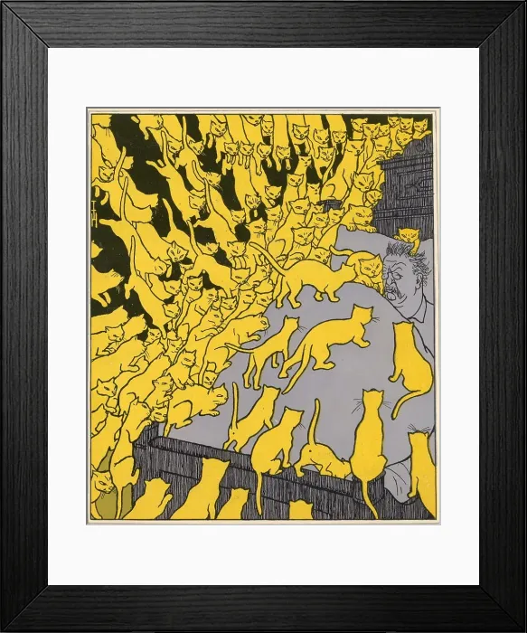 Framed Print : President Roosevelt has a nightmare - invasion by the Japanese Yellow Peril Date: 1907 Framed Print : President Roosevelt has a nightmare - invasion by the Japanese Yellow Peril Date: 1907