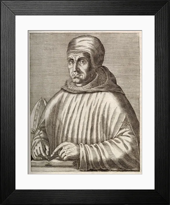 Framed Print : PIERRE LOMBARD Bishop of Paris Date: ? - 1164 Framed Print : PIERRE LOMBARD Bishop of Paris Date: ? - 1164