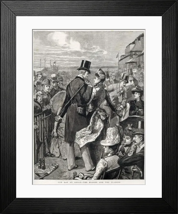 Framed Print : Ascot 1889 Framed Print : Ascot 1889