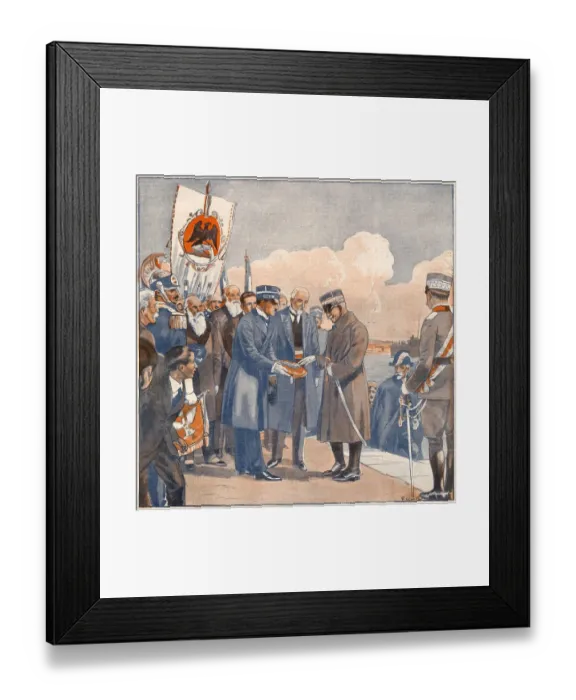 Framed Print : Italy annexes the independent port of Fiume (now Rijeke, Croatia) but abandons its claims to the Dalmatian coast of the Kingdom of the Serbs, Croats and Slovenes. Date: 9 March 1924 Framed Print : Italy annexes the independent port of Fiume (now Rijeke, Croatia) but abandons its claims to the Dalmatian coast of the Kingdom of the Serbs, Croats and Slovenes. Date: 9 March 1924