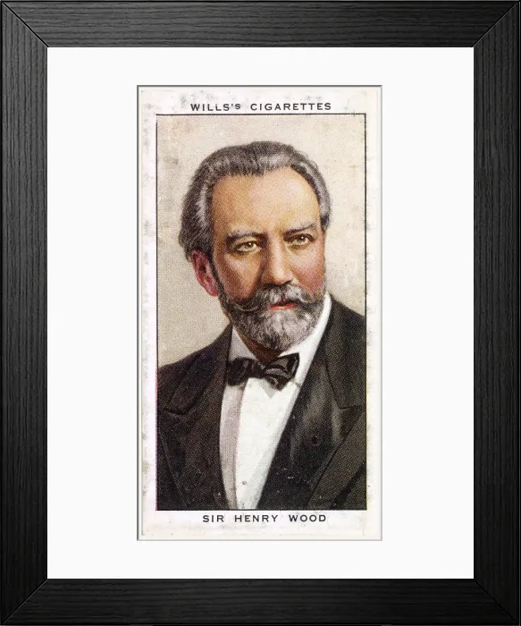 Framed Print : SIR HENRY JOSEPH WOOD (1869 - 1944), English conductor and composer, associated with Promenade Concerts Framed Print : SIR HENRY JOSEPH WOOD (1869 - 1944), English conductor and composer, associated with Promenade Concerts