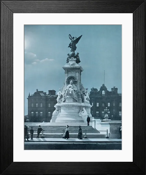 Framed Print : Victoria Memorial 1911 Framed Print : Victoria Memorial 1911