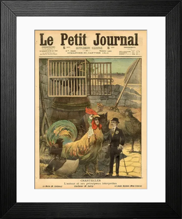 Framed Print : PLAY / ROSTAND / CHANTECLER Framed Print : PLAY / ROSTAND / CHANTECLER