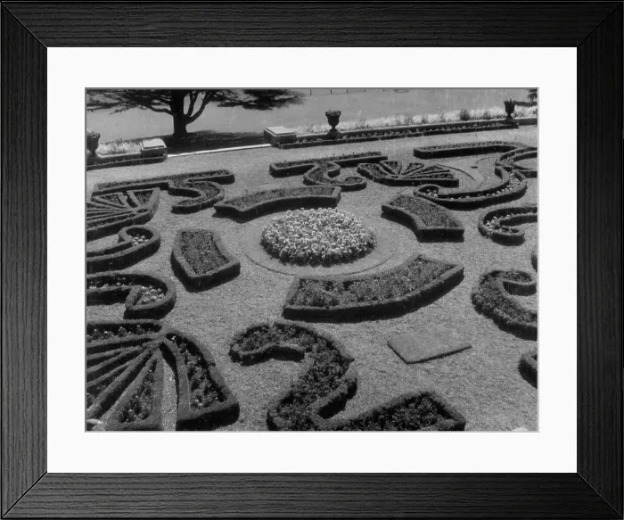 Framed Print : A section of the fine Italian Garden at Oldway, the Civic Centre at Paignton, Devon, England. Date: 1960s Framed Print : A section of the fine Italian Garden at Oldway, the Civic Centre at Paignton, Devon, England. Date: 1960s