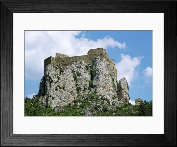Framed Print : Spain, Aragon. Castle of Loarre Framed Print : Spain, Aragon. Castle of Loarre