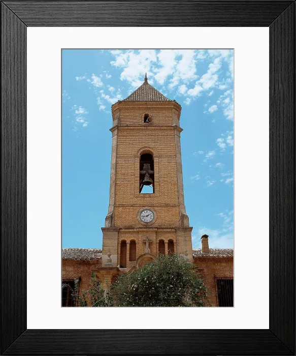 Framed Print : Spain, Murcia. Tower of the Sanctuary of Santa Eulalia Framed Print : Spain, Murcia. Tower of the Sanctuary of Santa Eulalia
