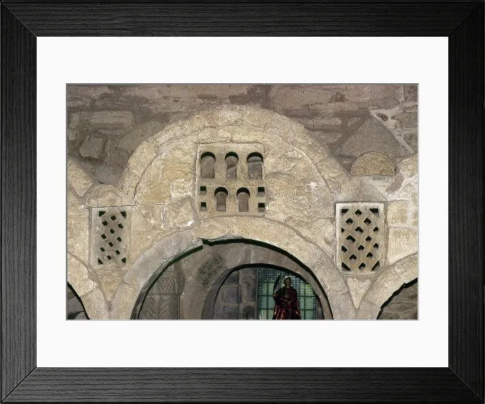 Framed Print : Asturias, Pola de Lena. Chapel of Santa Cristina de Lena