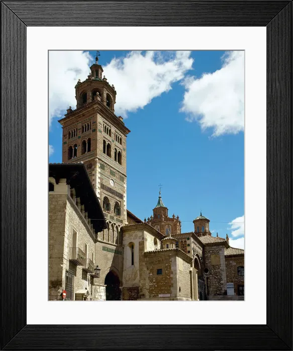 Framed Print : Cathedral of Santa Maria de Mediavilla Framed Print : Cathedral of Santa Maria de Mediavilla