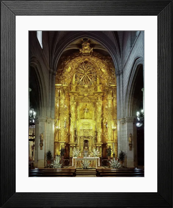 Framed Print : Madrid, Torrelaguna. Church of Santa Maria Magdalena Framed Print : Madrid, Torrelaguna. Church of Santa Maria Magdalena
