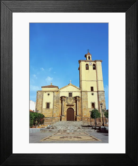 Framed Print : Spain, Extremadura, Castuera. Church of St. Mary Magdalene Framed Print : Spain, Extremadura, Castuera. Church of St. Mary Magdalene