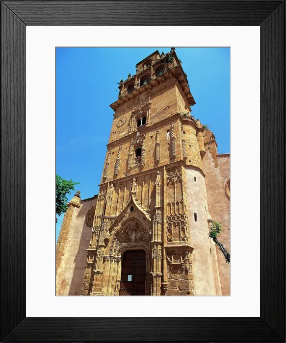 Framed Print : Extremadura, Azuaga. Church of Our Lady of Consolation Framed Print : Extremadura, Azuaga. Church of Our Lady of Consolation
