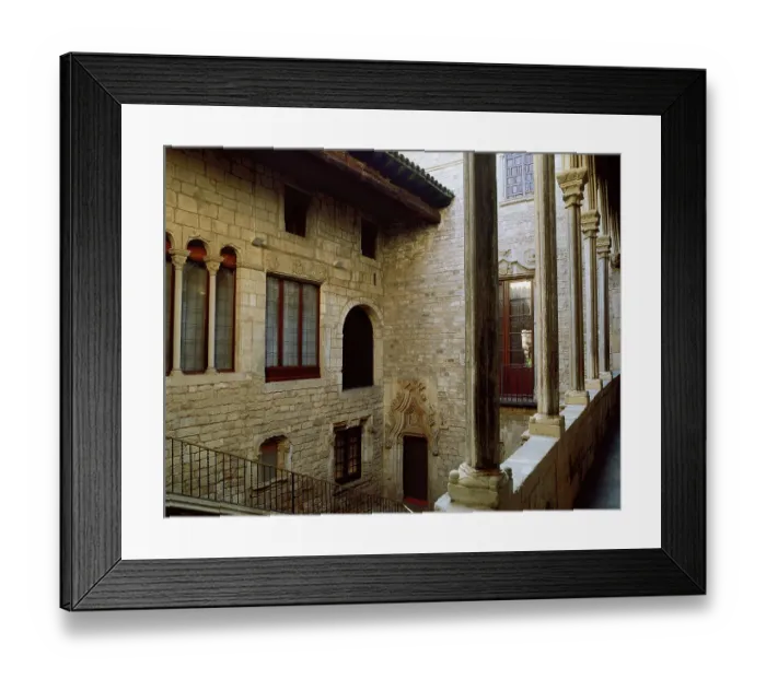 Framed Print : Spain, Catalonia, Barcelona. Palau Berenguer Aguilar Framed Print : Spain, Catalonia, Barcelona. Palau Berenguer Aguilar