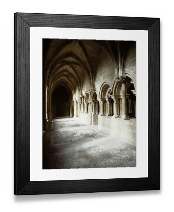Framed Print : Spain, Navarre, Carcastillo. La Oliva Monastery Framed Print : Spain, Navarre, Carcastillo. La Oliva Monastery