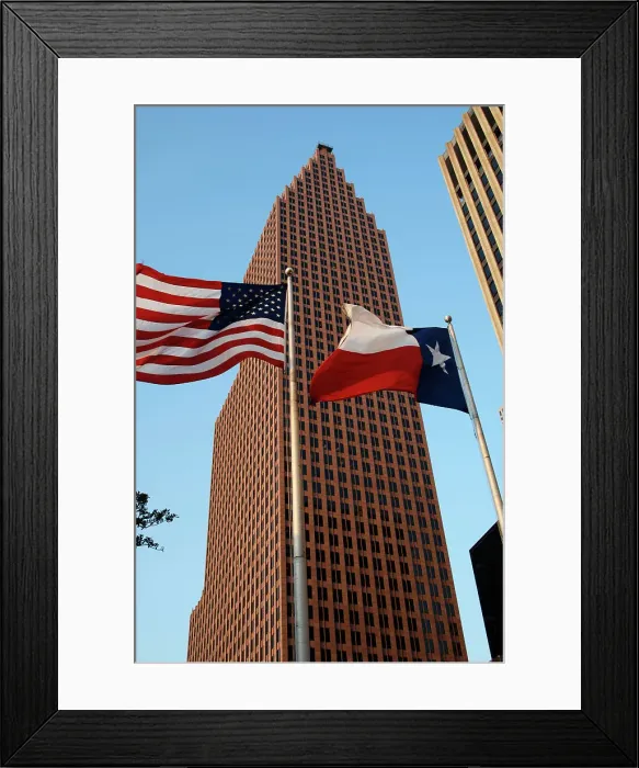 Framed Print : United States of America, State of Texas, Houston Framed Print : United States of America, State of Texas, Houston