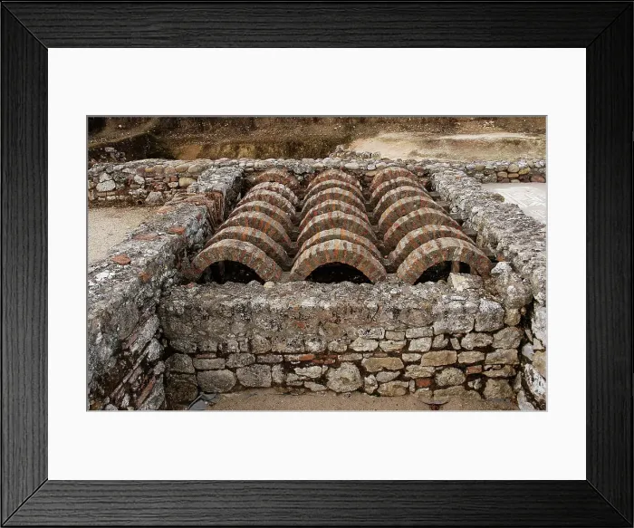 Framed Print : Portugal. Roman ruins of Villa Cardillio Framed Print : Portugal. Roman ruins of Villa Cardillio