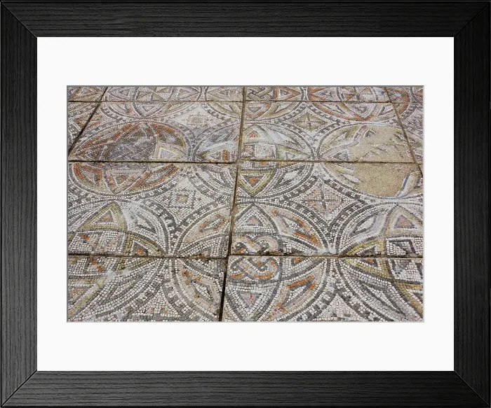 Framed Print : Roman ruins of Villa Cardillio. 1st-4th centuries AD Framed Print : Roman ruins of Villa Cardillio. 1st-4th centuries AD
