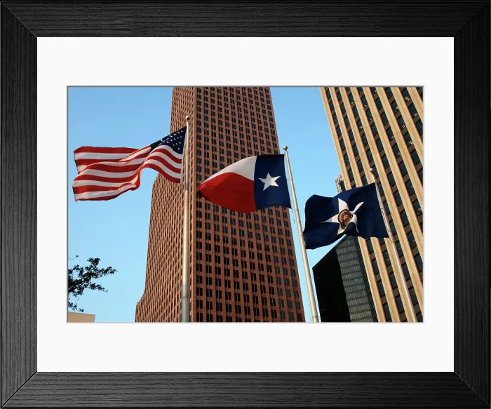 Framed Print : United States of America, State of Texas, Houston Framed Print : United States of America, State of Texas, Houston