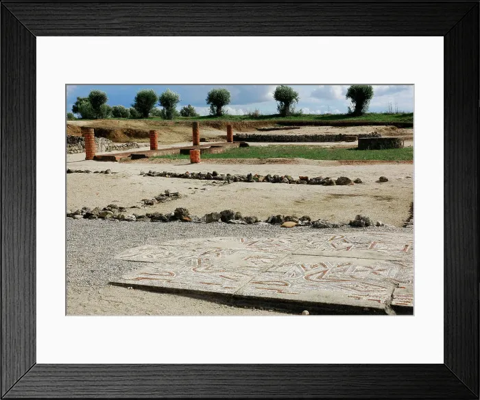 Framed Print : Portugal. Roman ruins of Villa Cardillio Framed Print : Portugal. Roman ruins of Villa Cardillio