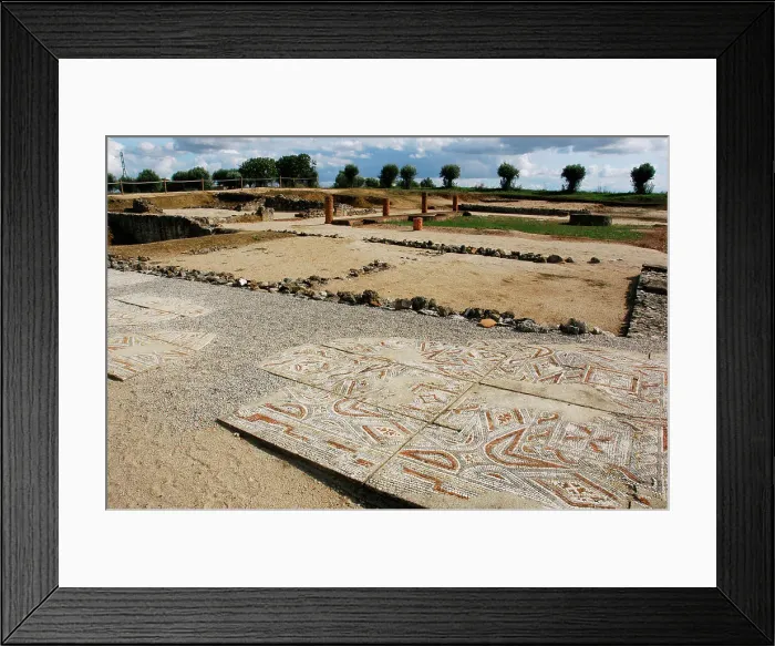 Framed Print : Portugal. Roman ruins of Villa Cardillio Framed Print : Portugal. Roman ruins of Villa Cardillio