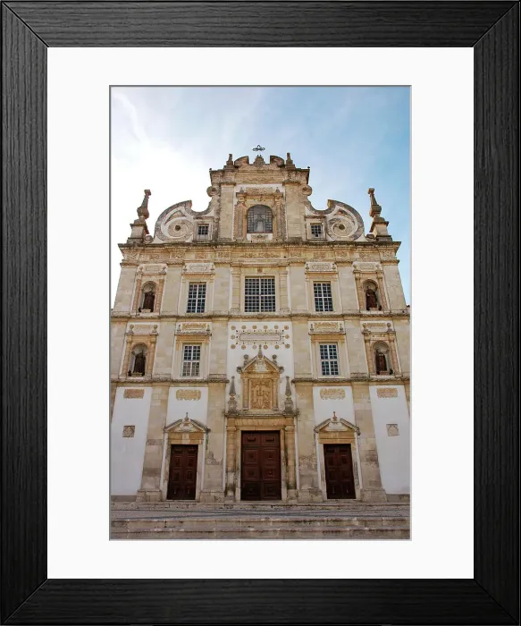 Framed Print : Portugal, Santarem. Our Lady of the Assumption Cathedral Framed Print : Portugal, Santarem. Our Lady of the Assumption Cathedral