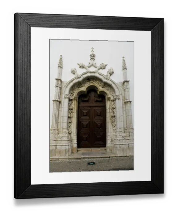 Framed Print : Portugal. Santarem. Church of Our Lady of Marvila Framed Print : Portugal. Santarem. Church of Our Lady of Marvila